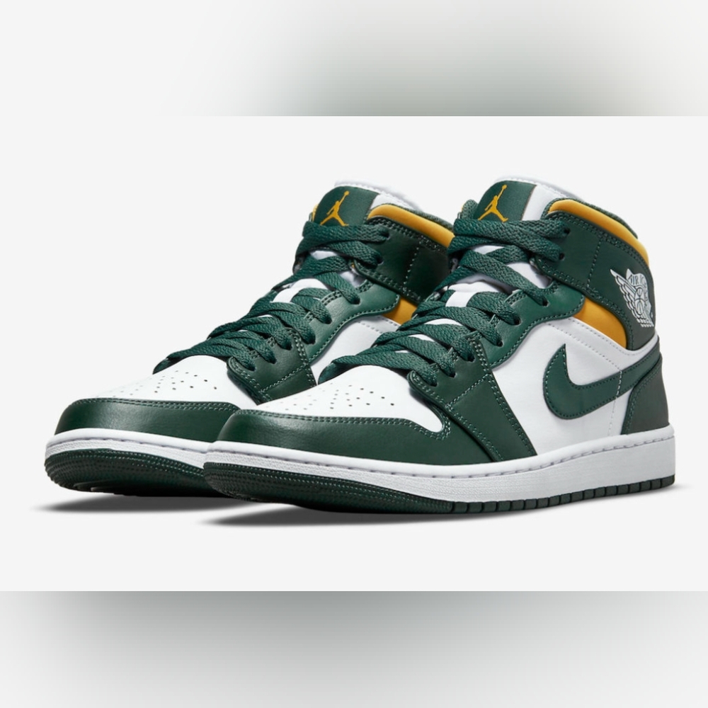 JORDAN AJ 1 MID - BOYS' GS - Picture 3 of 5